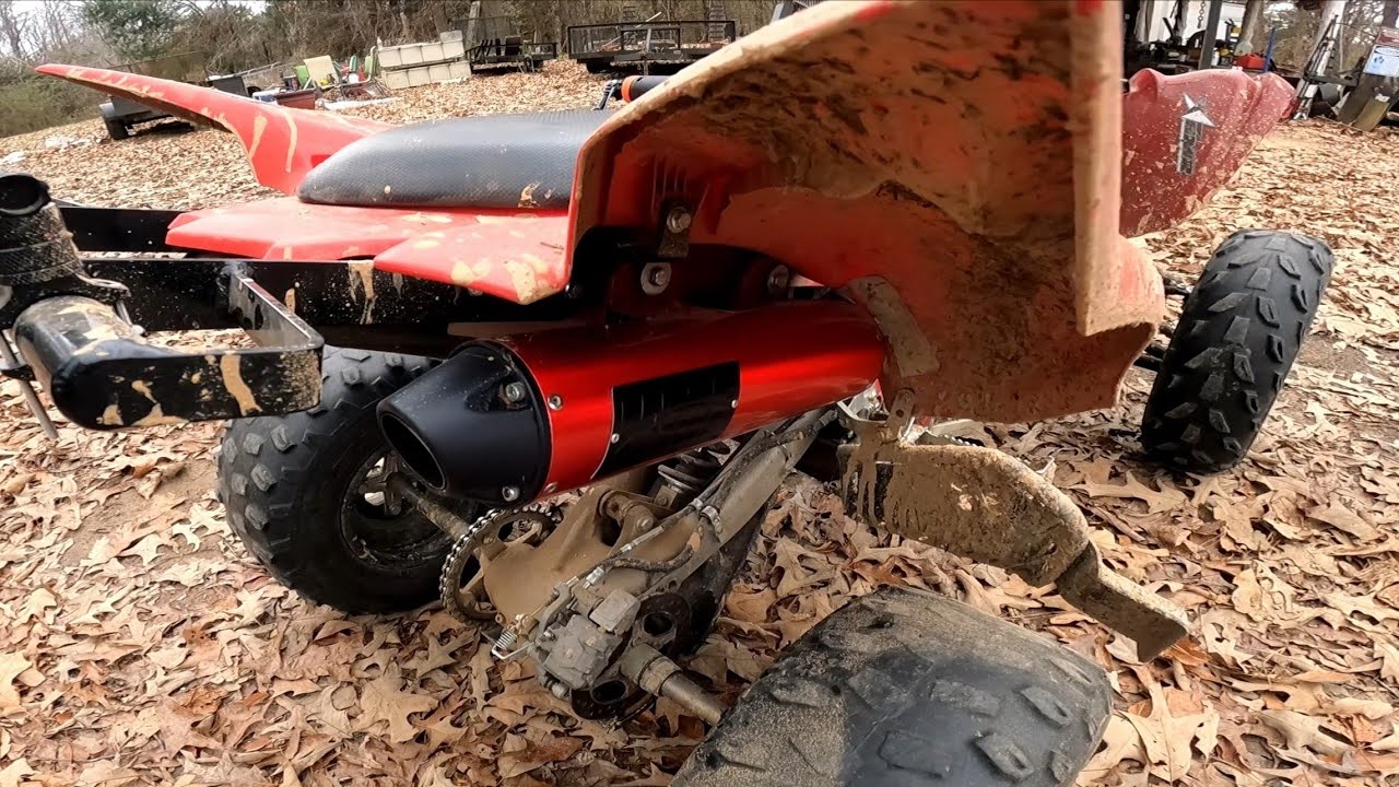 Raptor 700 Hmf full exhaust and ride test #savesportquads