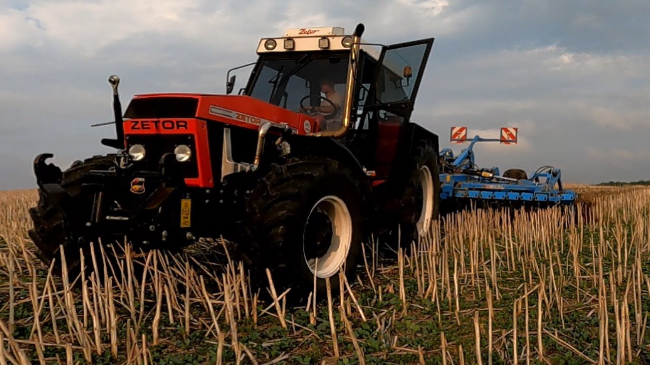 Zetor 16145 - 220KM test w bronie 5m i test spalania. Mocy jest zbyt wiele....