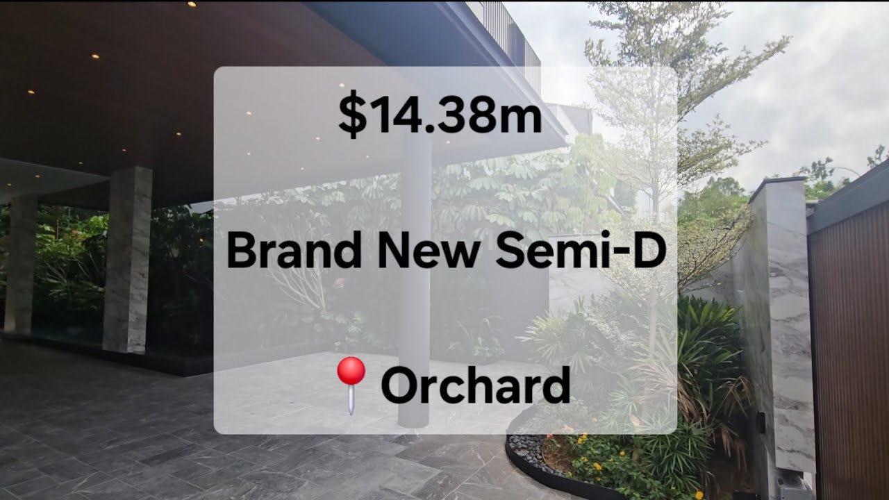 [FOR SALE] Brand New Luxurious Semi-D House Tour in Orchard📍