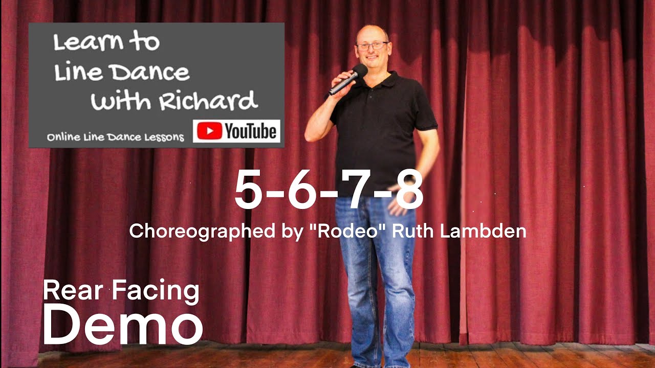 FREESTYLE / REAR FACING DEMO BLAST FROM THE PAST LESSON - 5-6-7-8