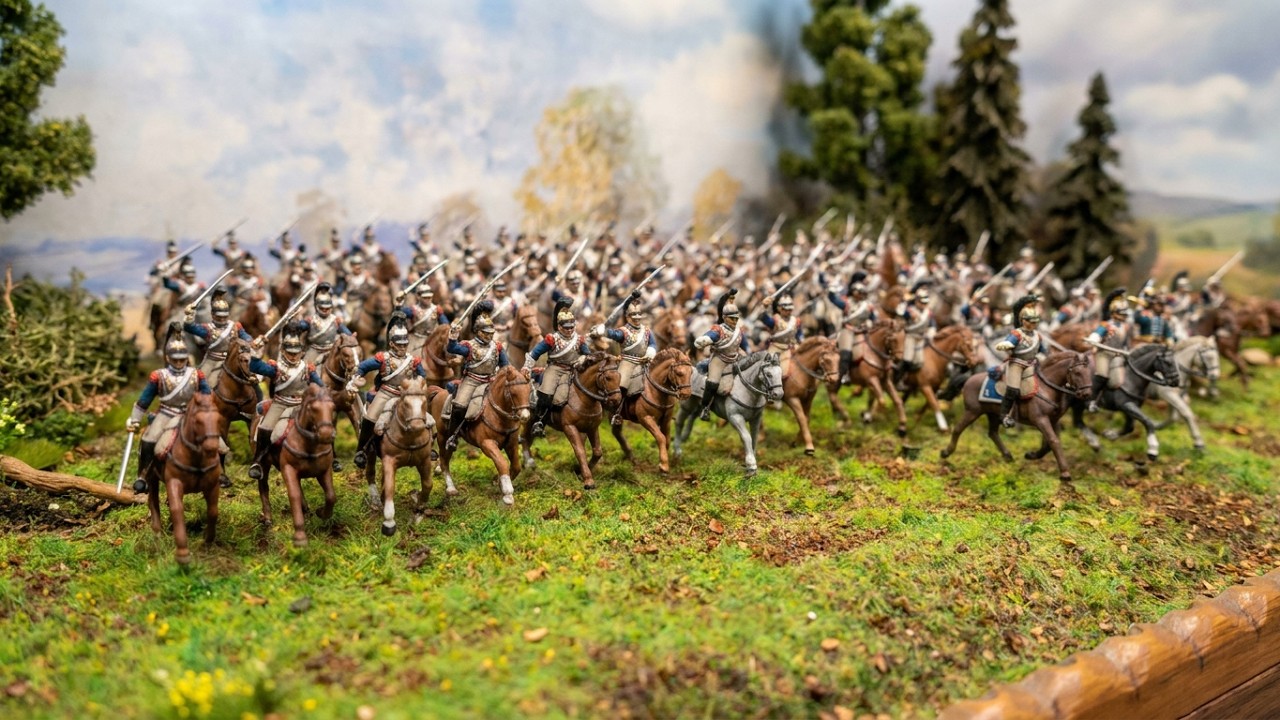 1:72 Diorama/Napoleonic Wars/Französische Kürassiere