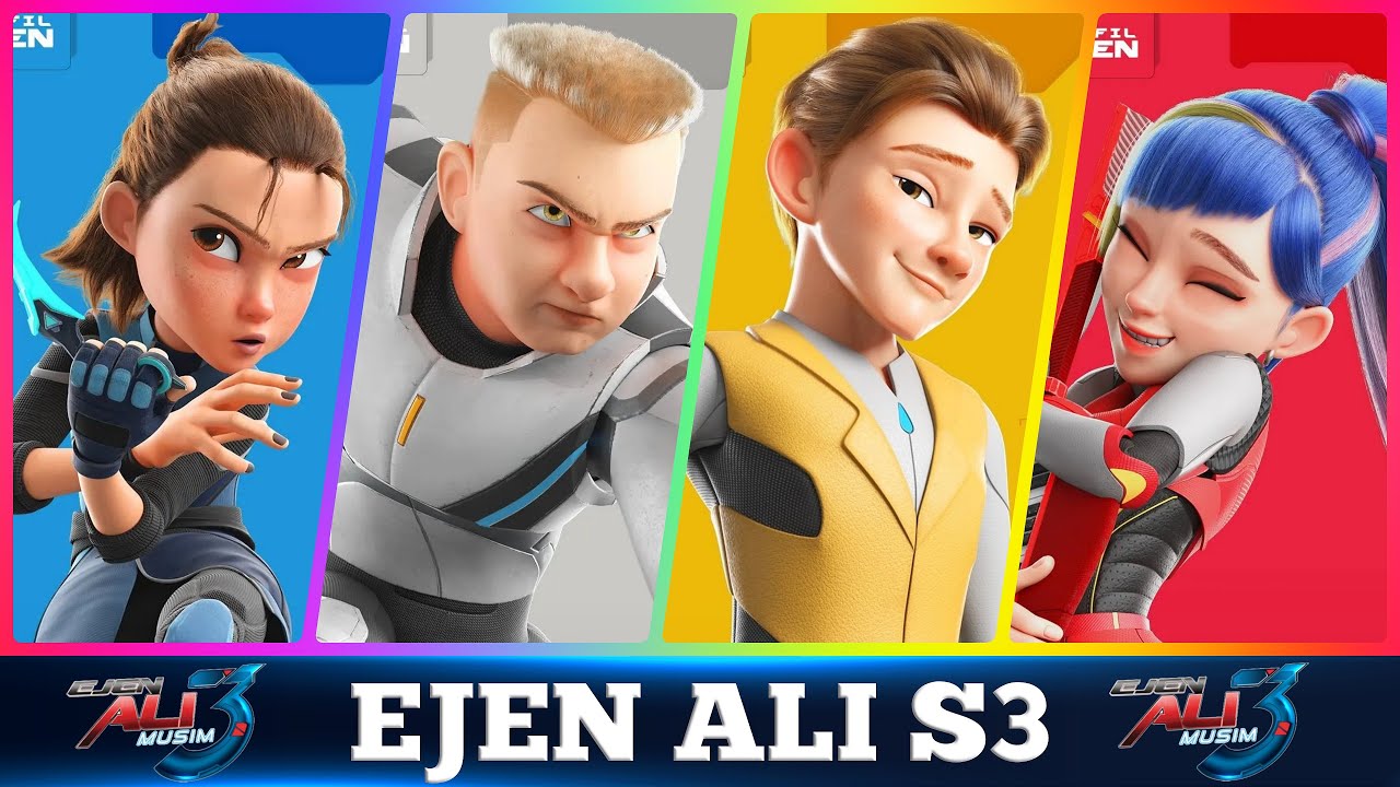 Bukalah Matamu - Version All Characters Ejen Ali Season 3, Etc... (Remix, Cover Parody, Without Rap)