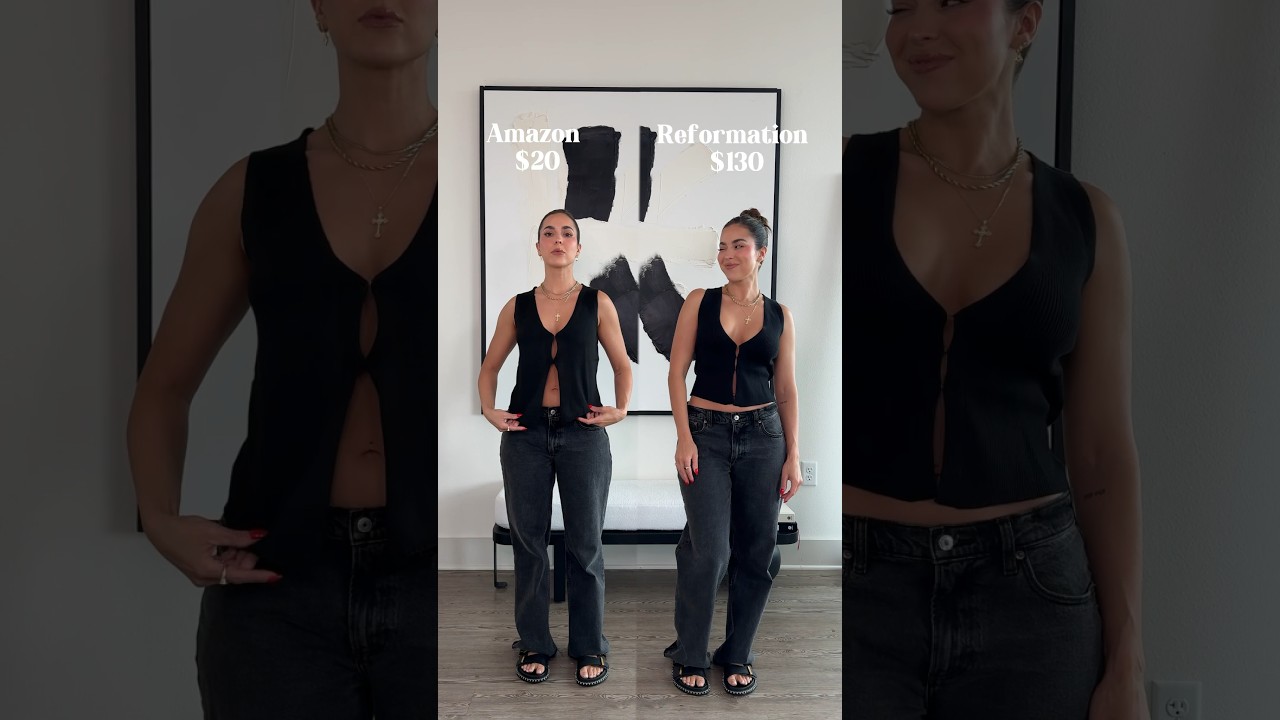 Amazon VS Reformation &mdash;- outfit details on my LTK