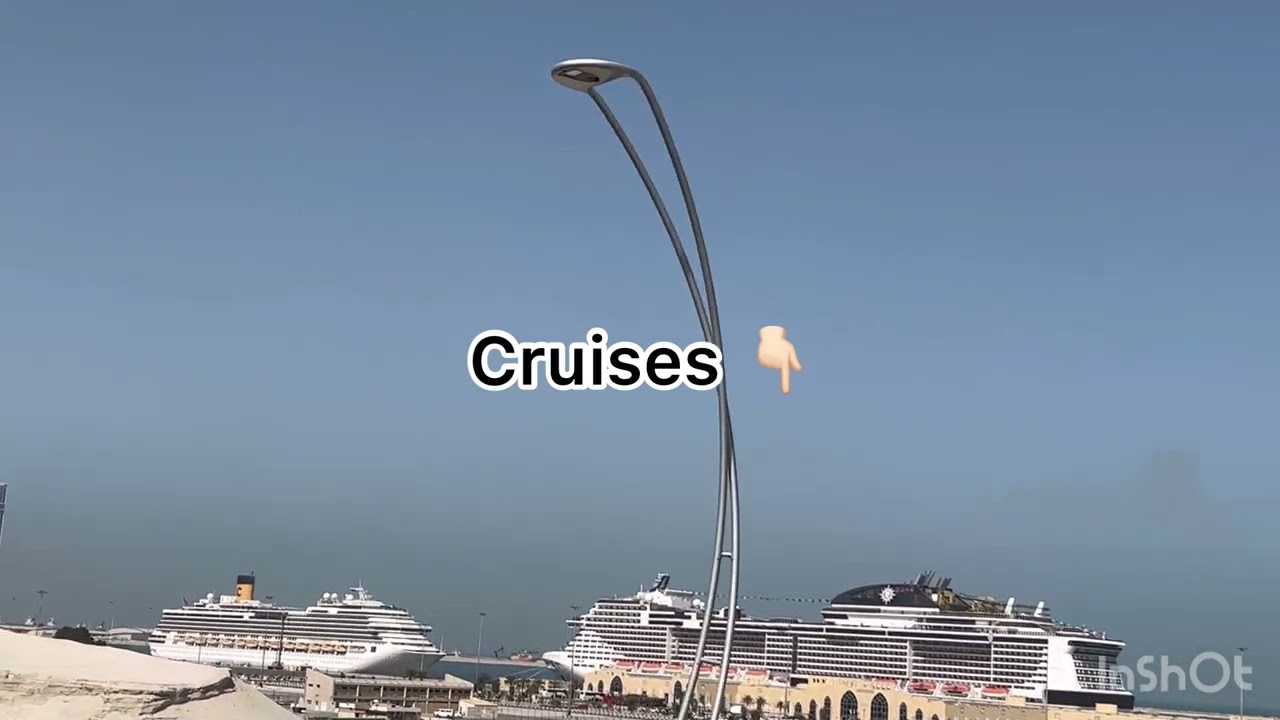 Luxury cruise at Port Rashid, Dubai