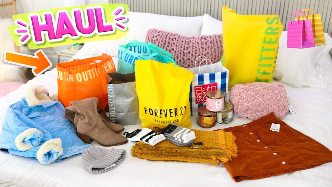 Fall Haul 2017! Forever 21, Urban Outfitters, Brandy Melville, and More! Alisha Marie