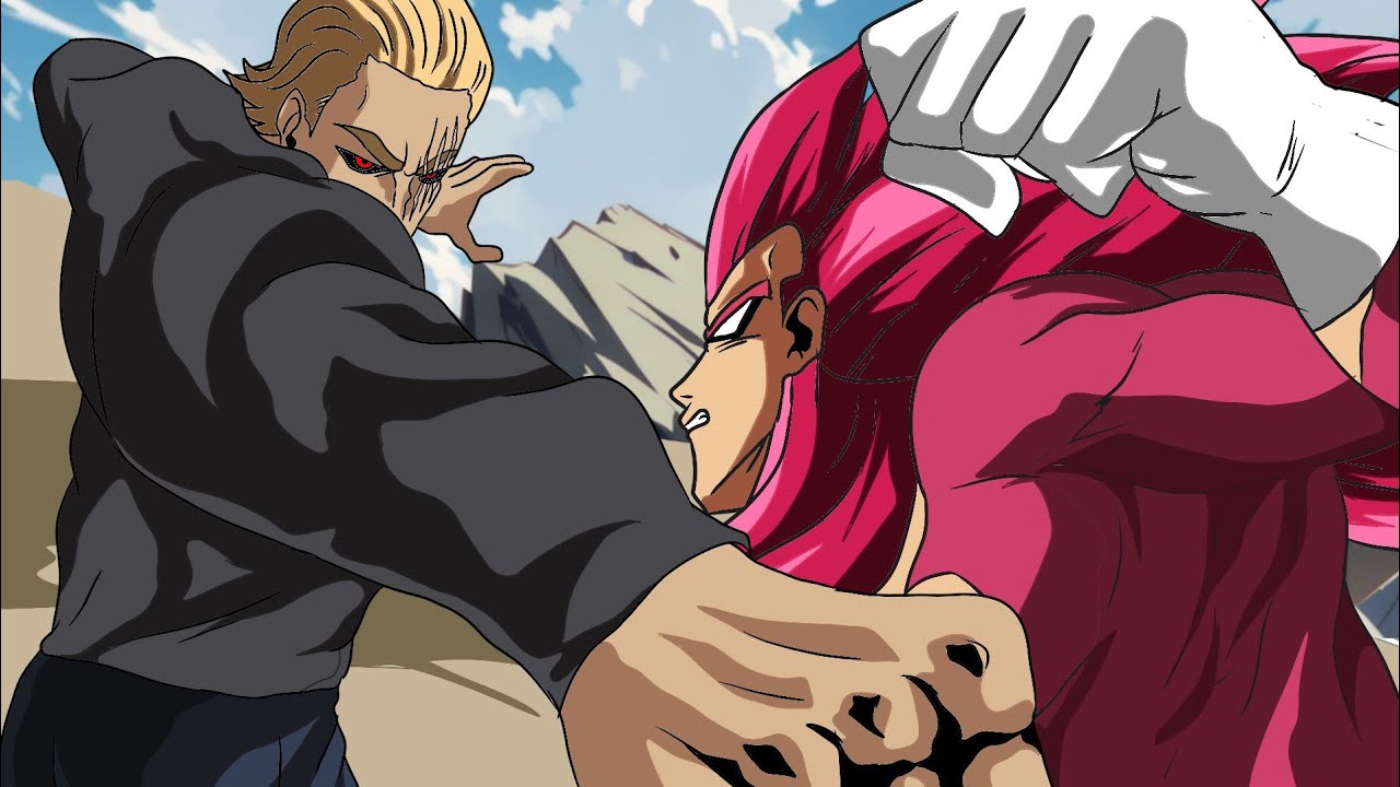 Super Saiyan 4 Vegeta vs Dark King Fan Animation