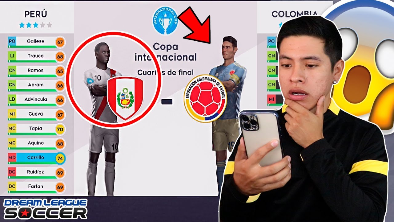ME ENFRENTARE A ESTA SELECCIÓN en DREAM LEAGUE SOCCER 😱 *tengo MIEDOOOO*
