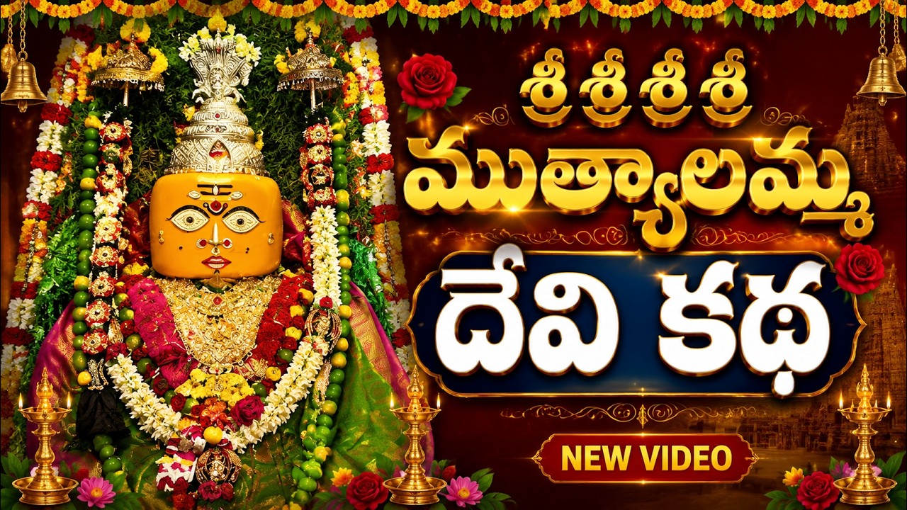 శ్రీ ముత్యాలమ్మ దేవి గుంతకల్లు || శ్రీశ్రీశ్రీ ముత్యాలమ్మ దేవి కథ || SKGS Channel