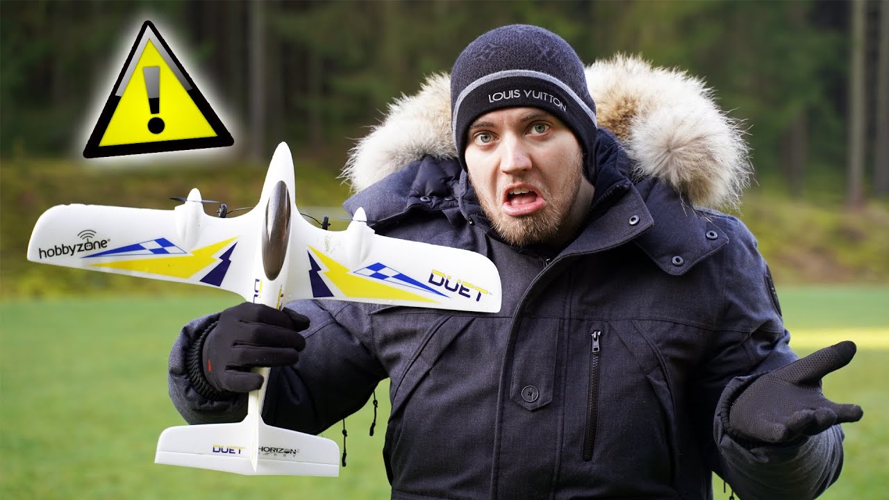 &Uuml;berlebt mein Drittes (bisher BESTES) RC FLUGZEUG? - 75&euro; Hobbyzone Duet RTF im Test!