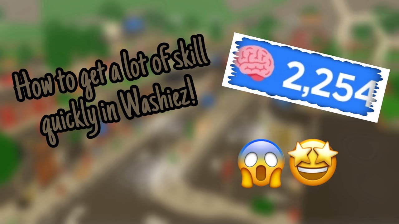 Как быстро прокачать навыки в Washiez! | Roblox Washiez
