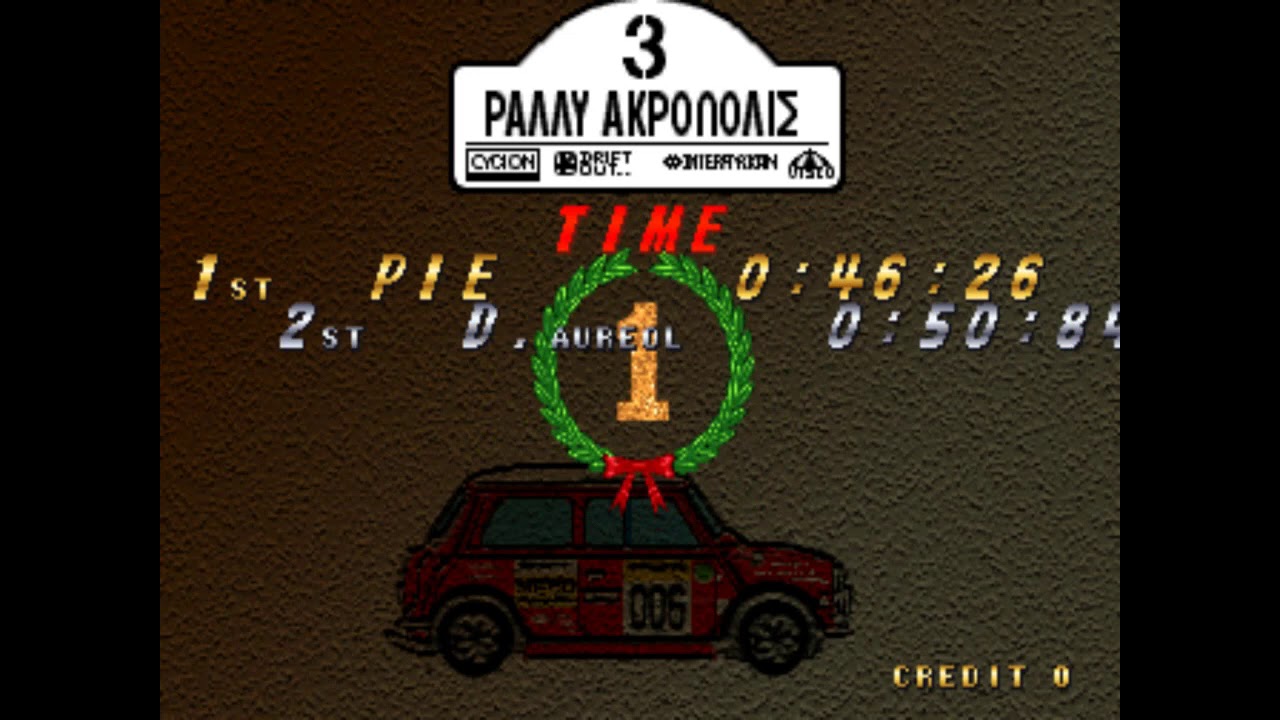 Drift Out '94 - The Hard Order  - 1cc - [.Japan Rom.]