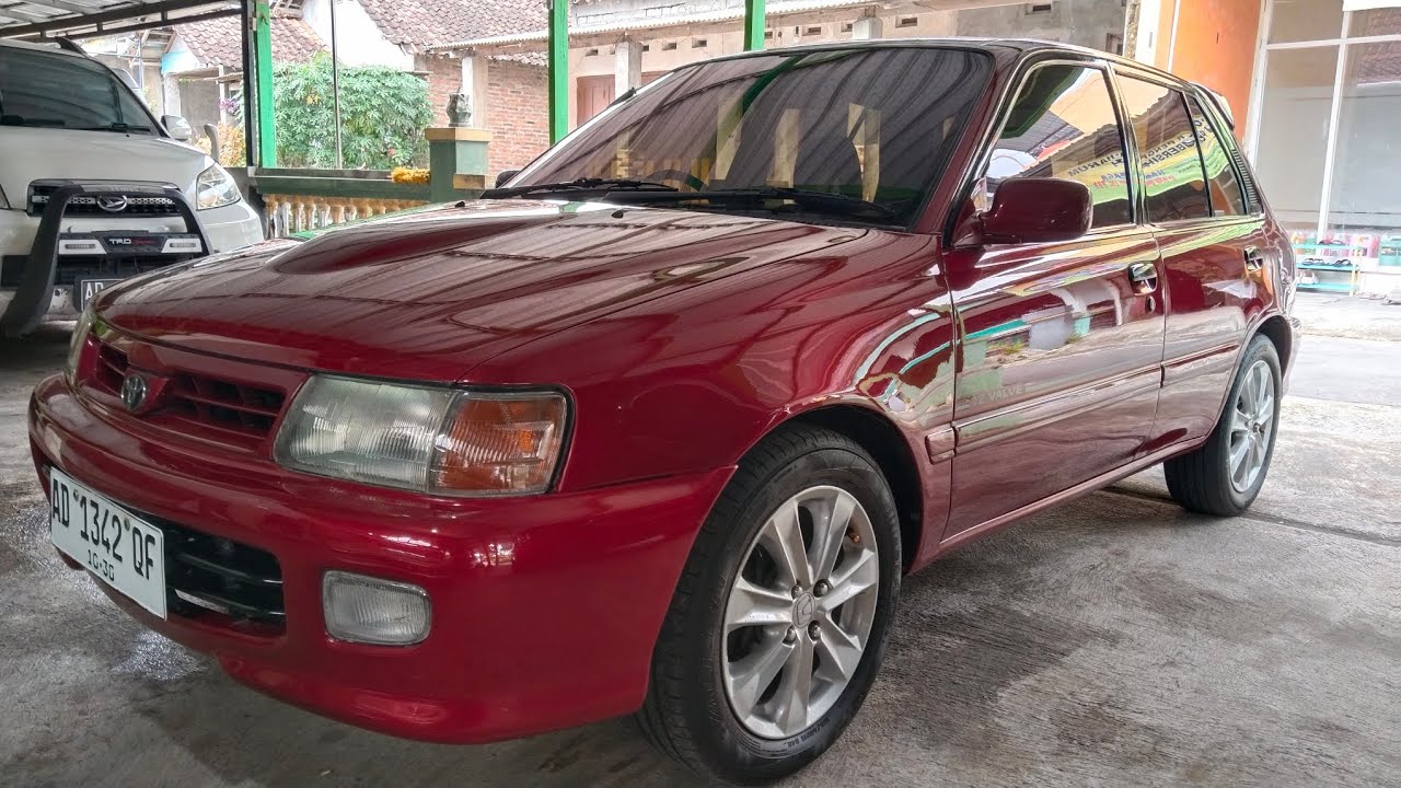 Toyota Starlet 1.3 SE.G Turbolook Tahun 1996 Terawat dan Siap Luar Kota