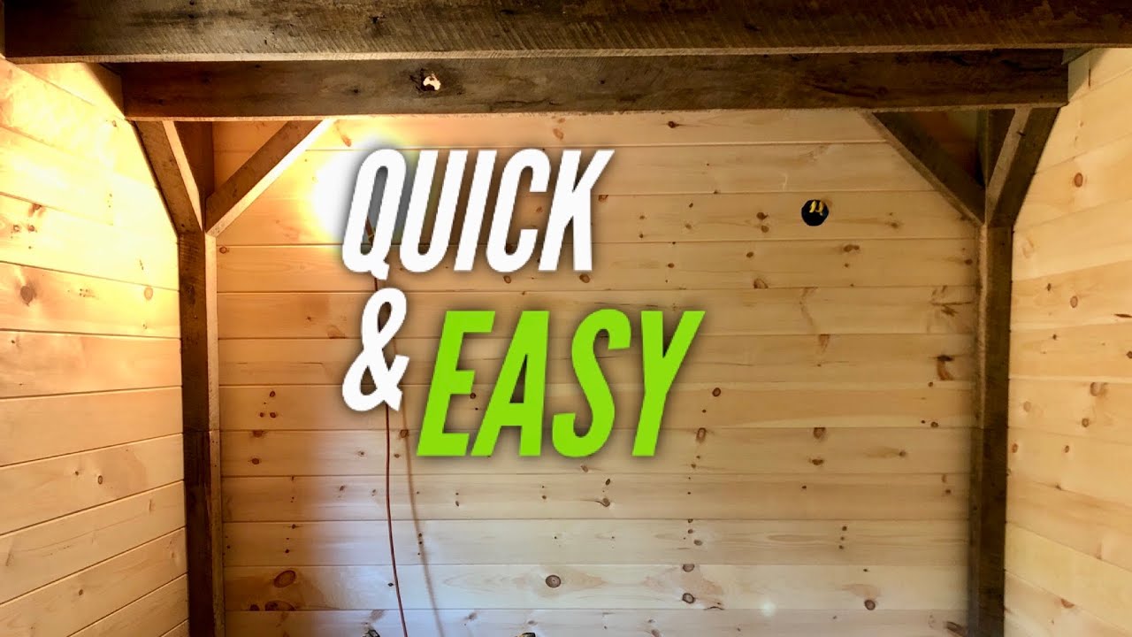 This SIDING is WAY FASTER than Barnwood! PLUS Barnwood Support Posts! EP #15