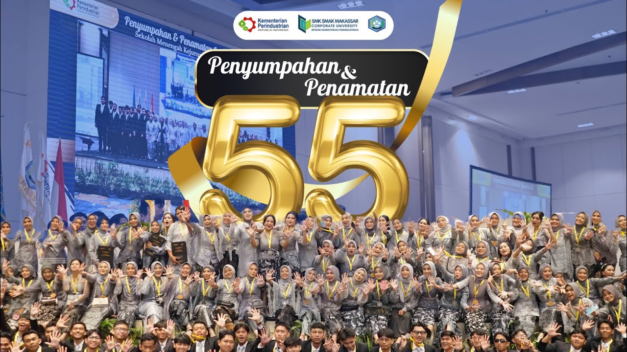 PENYUMPAHAN & PENAMATAN ANGKATAN 55 SMK SMAK MAKASSAR