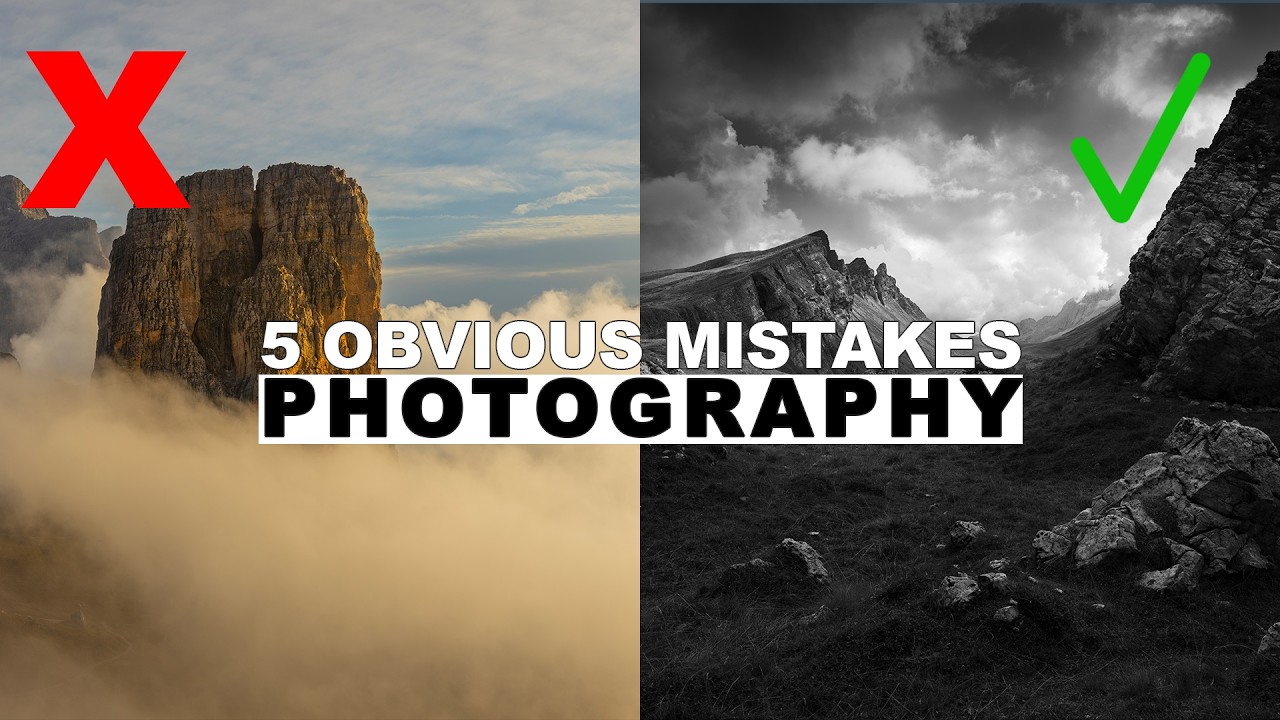 5 очевидных ошибок, превращающих ваши фотографии в туристические снимки!