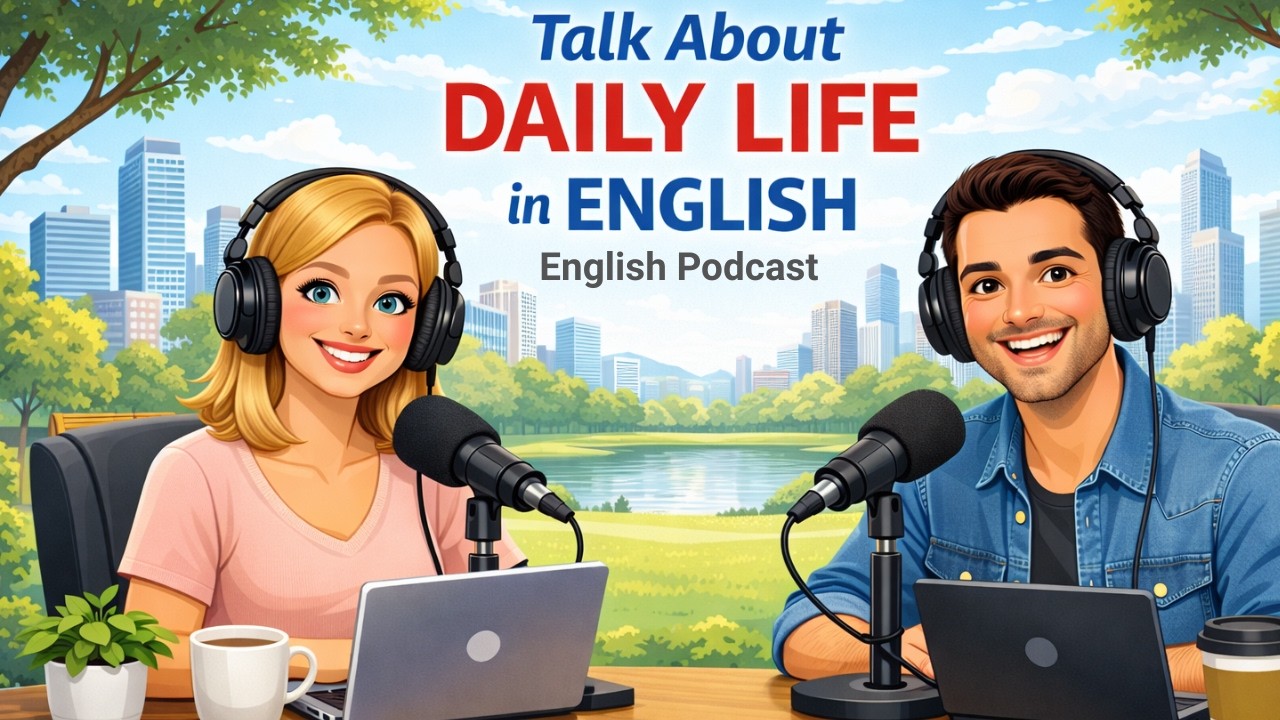 English Podcast For Easy English Conversation | Talk About Daily Life in English |Learn English Fast
