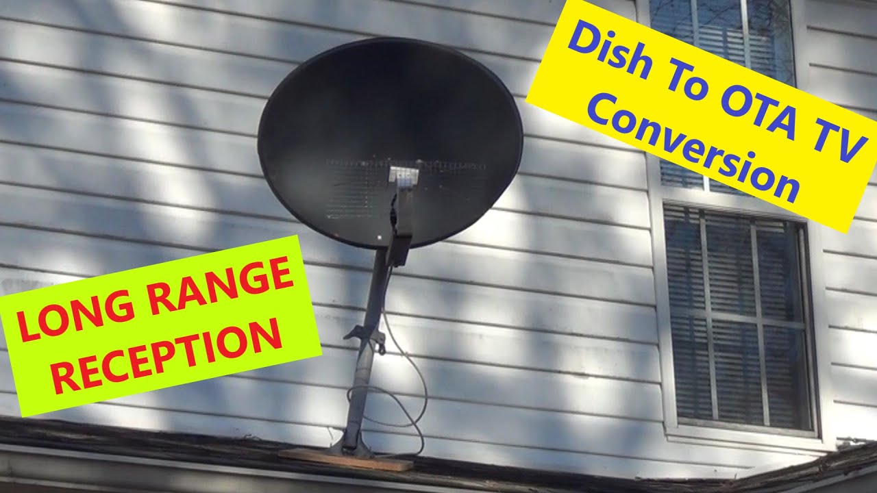 Переделка антенны Dish Network под эфирное телевидение. Часть 3.