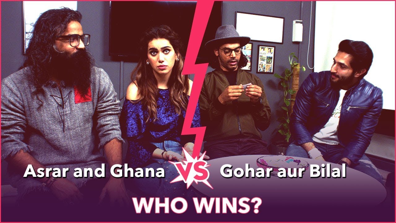 Rangreza Dumb Charades | Patari Funkariyaan | Bilal Ashraf | Gohar Rasheed | Asrar | Ghana Ali