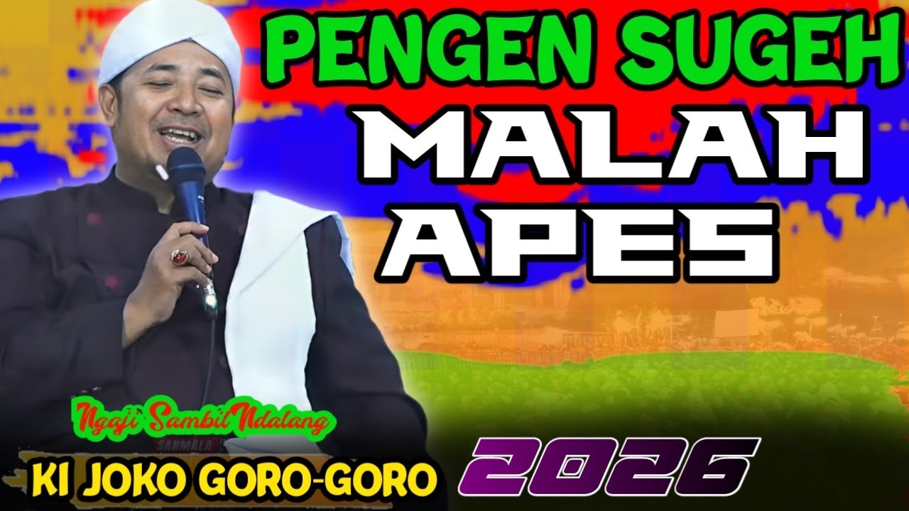 🔴 KI JOKO GORO-GORO TERBARU 2026 PENGEN SUGEH MALAH APES LIVE KARANGANYAR