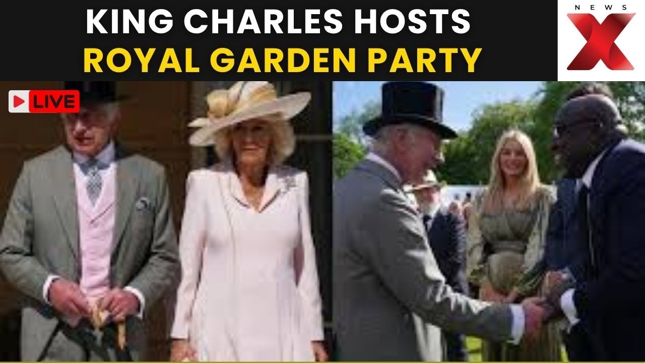 UK Royal Family Garden Party LIVE: King Charles Hosts Royal Garden Party at Buckingham Palace