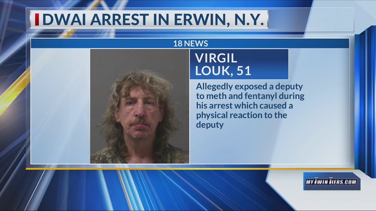 Corning man charged with DWAI, exposing deputy to opioids