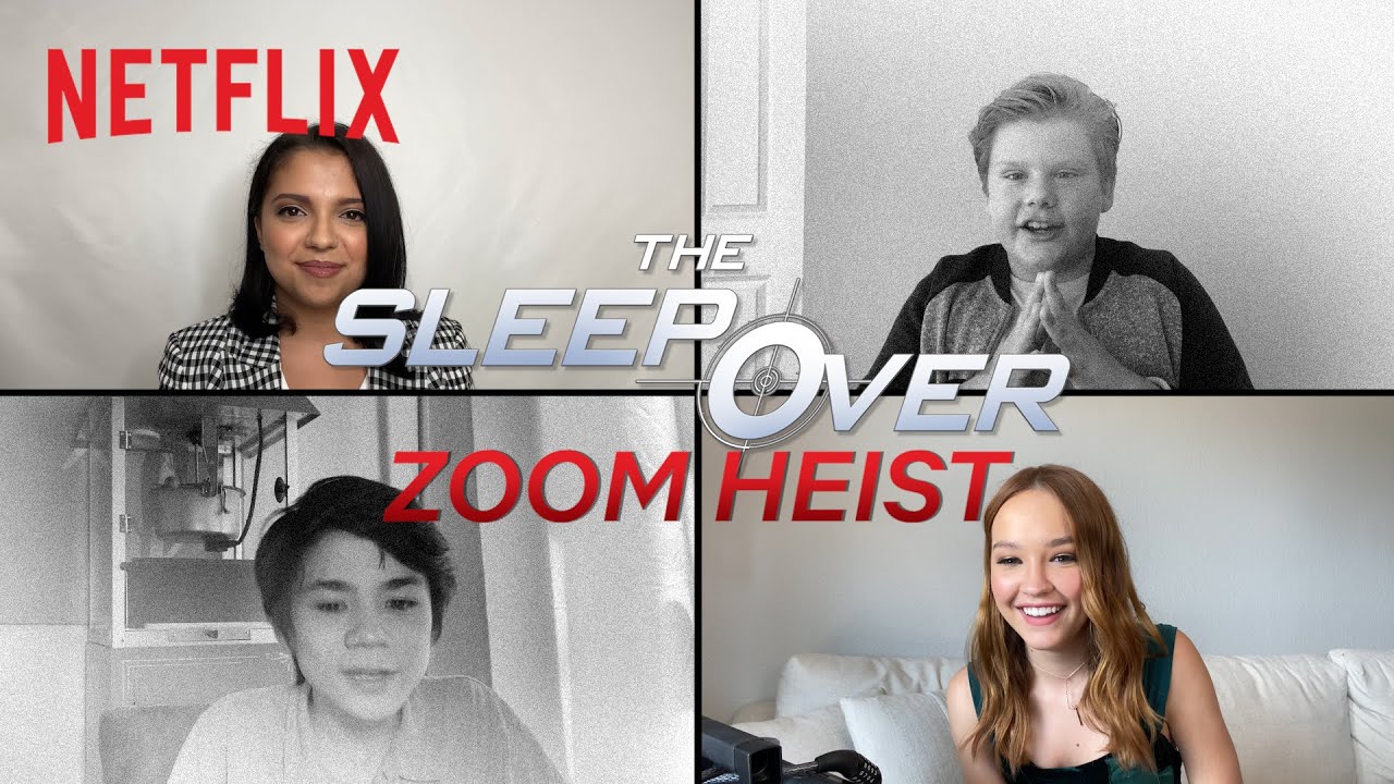 Can They Solve this Heist?! with The Sleepover Cast | Netflix After School