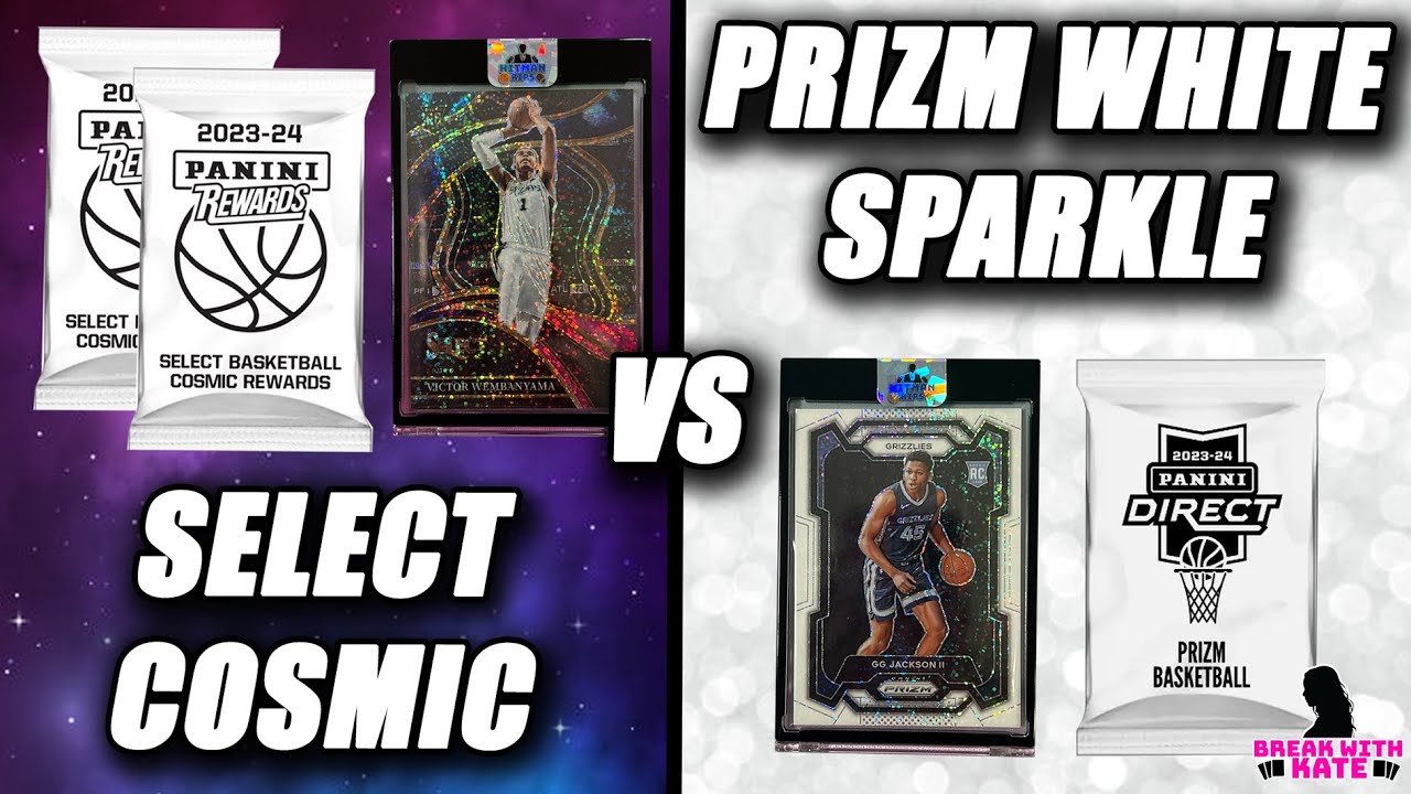 SELECT COSMICS VS. PRIZM WHITE SPARKLES - 2023-24 Basketball