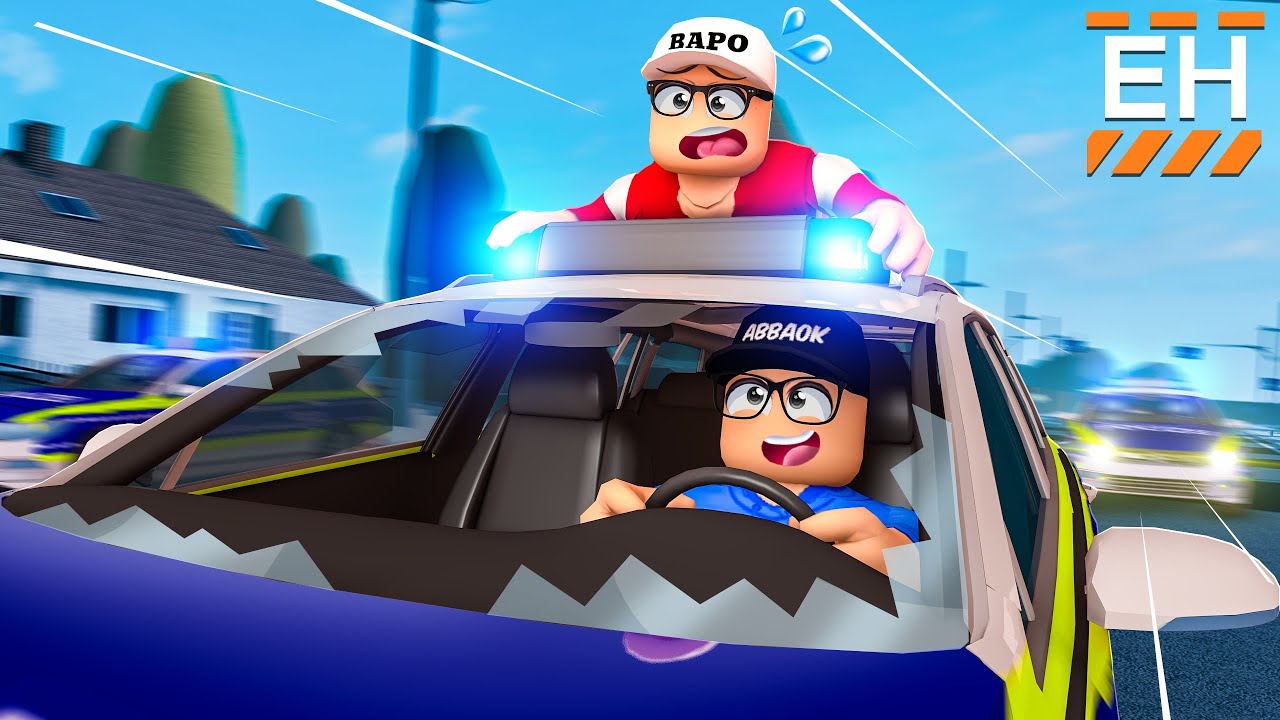 Brüder spielen zusammen Notruf Hamburg als Räuber (mit @robloxbapo)