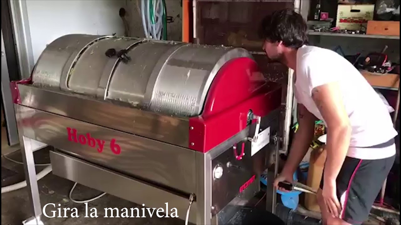 Prensa neum&aacute;tica manual modelo Hoby 6.