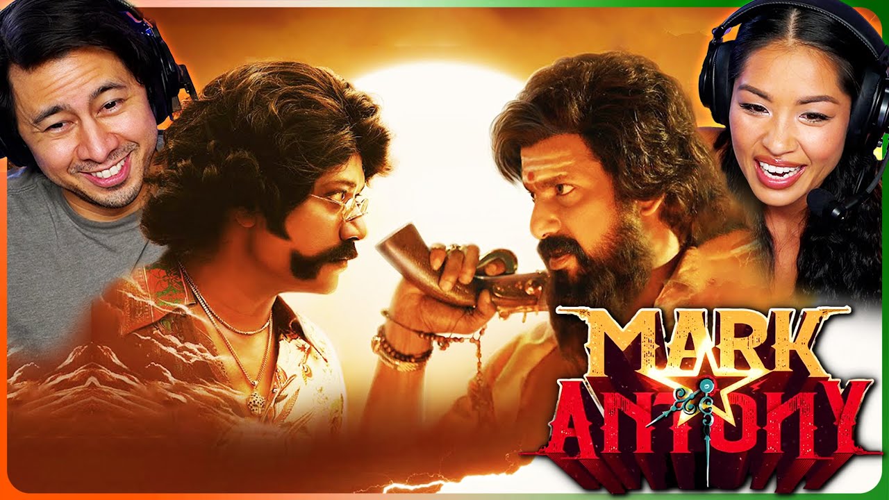 РЕАКЦИЯ на тизер и трейлер MARK ANTONY! Вишал | Эс. Джей. Сурья | Г. В. Пракаш | Адхик | С. Винод...