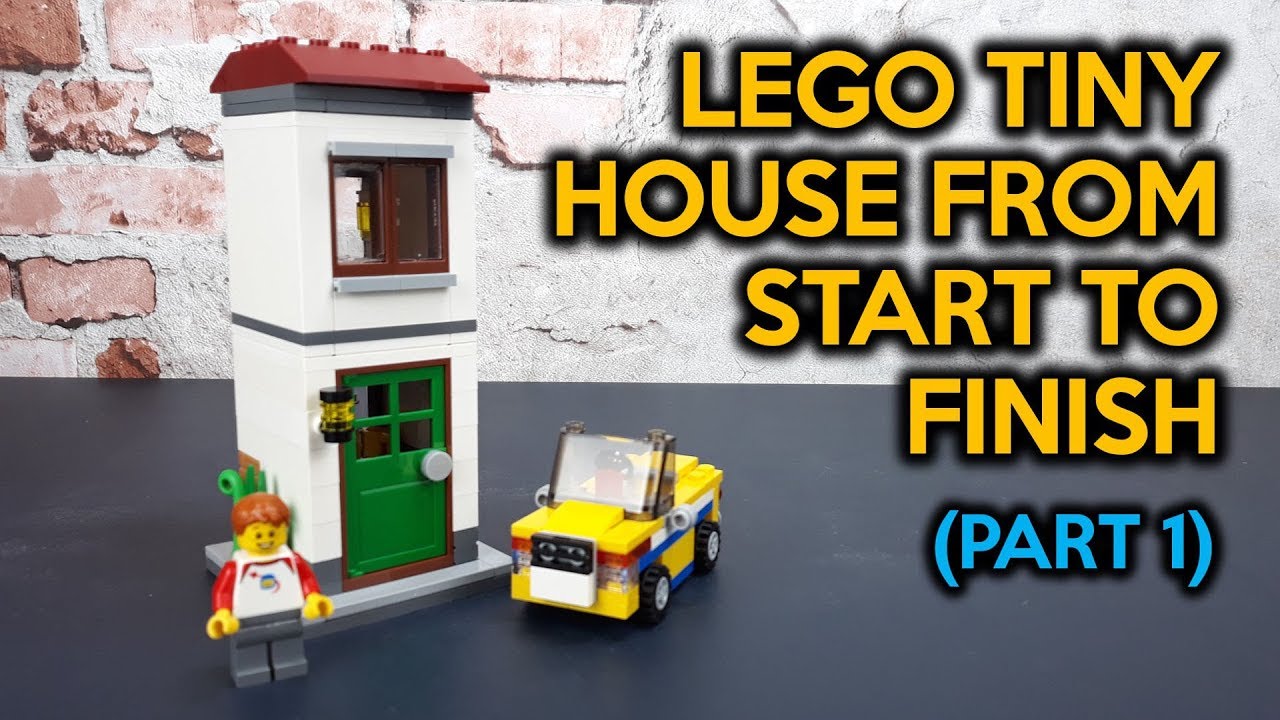 Building a LEGO Tiny House from Start to Finish Part 1