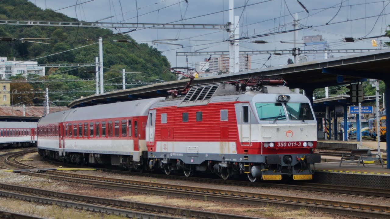 🇸🇰Bahnverkehr in Bratislava Hlavná Stanica mit Gorilla, EX BRB Lint, und mehr...🇸🇰