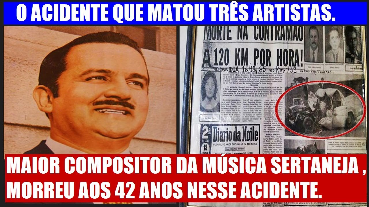 A HISTÓRIA DO MAIOR COMPOSITOR DA MÚSICA SERTANEJA. TEDDY VIERIA MORREU TRAGICAMENTE AOS 42 ANOS.