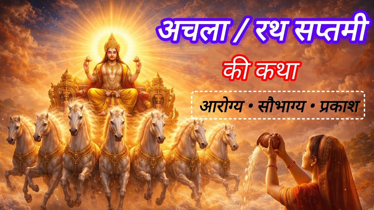 अचला सप्तमी व्रत कथा | रथ सप्तमी व्रत कथा | Achala Saptami Vrat Katha | Rath Saptami Vrat Katha