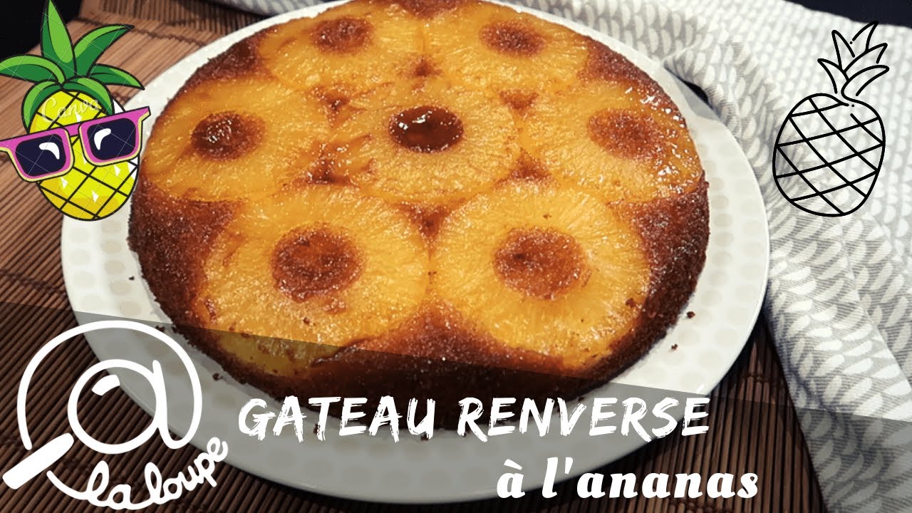 GATEAU CARAMÉLISÉ À L'ANANAS #179