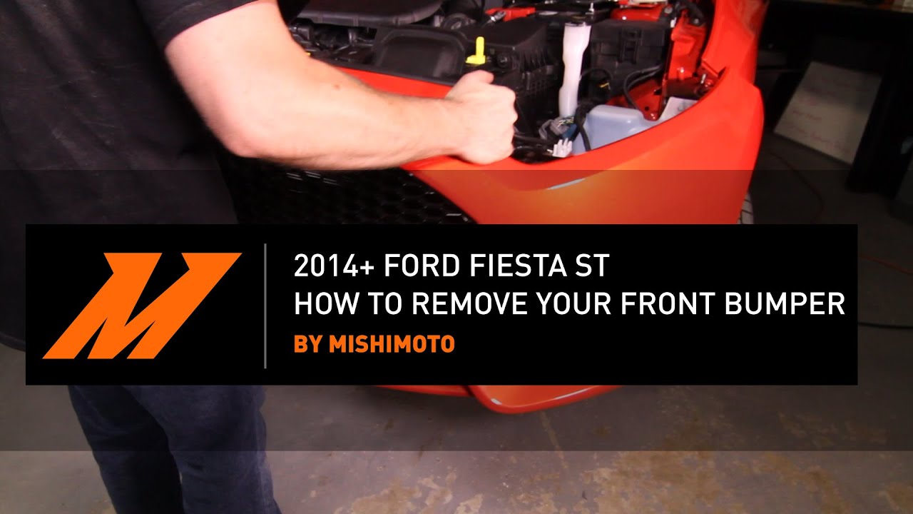 DIY - 2014-2019 Ford Fiesta ST How To Remove Your Front Bumper By Mishimoto