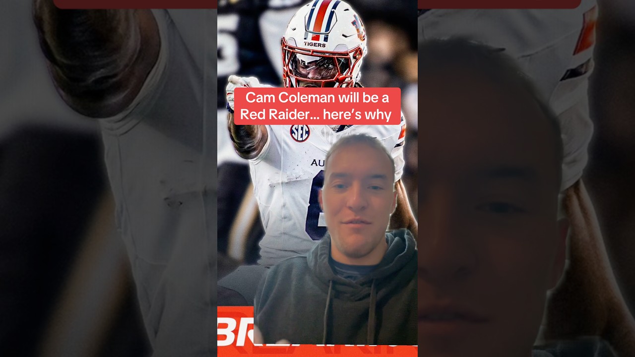 I’m confident that Cam Coleman will commit to the Red Raiders. 