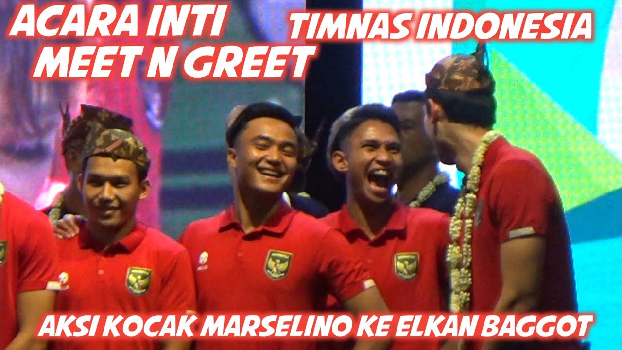 Acara Inti Meet n Greet🚀 Timnas Indonesia di Balai Kota Surabaya