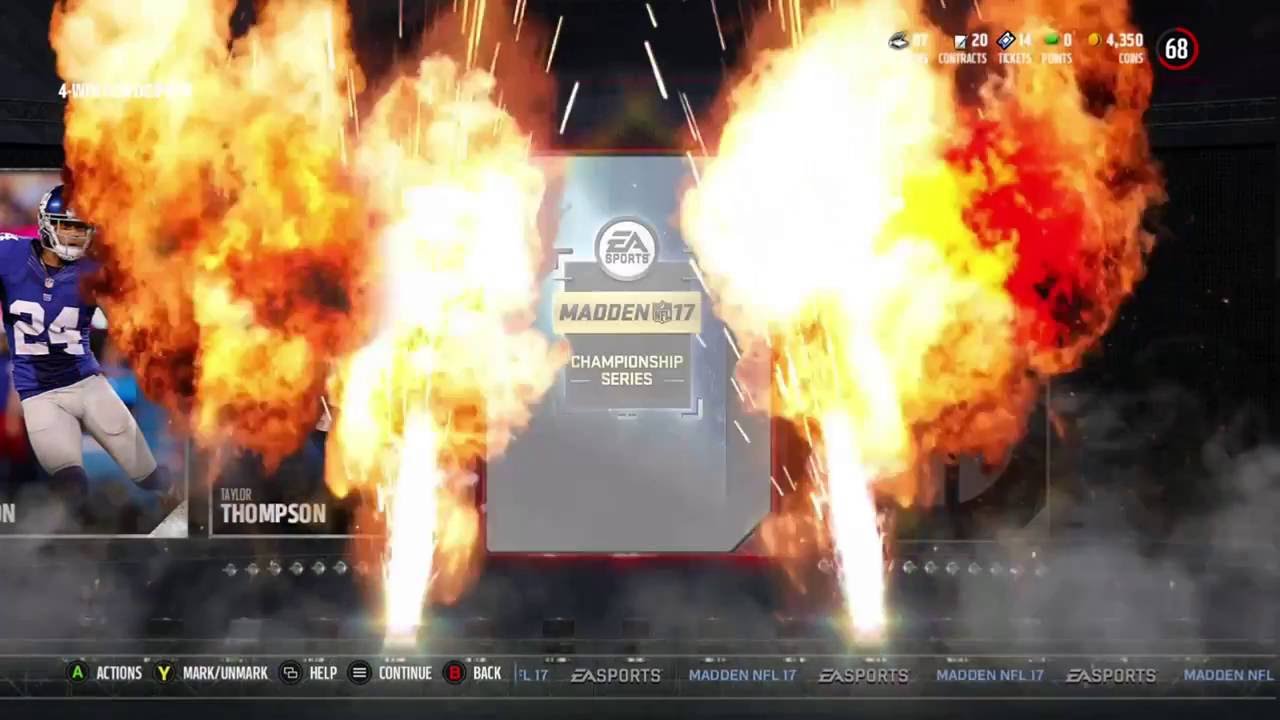 86 OVR ELITE PULL!!! First Madden 17 Ultimate Team Pack!