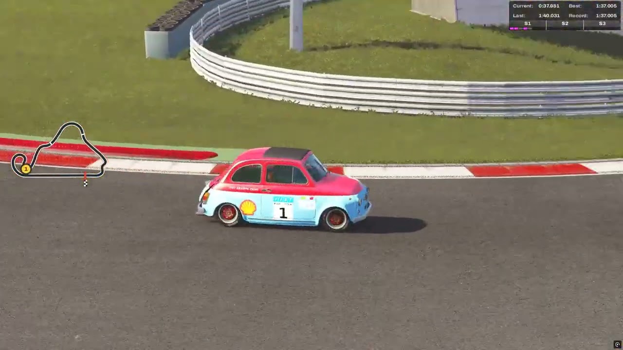 Shanghai Short - Abarth 595 SS - 1:37.005