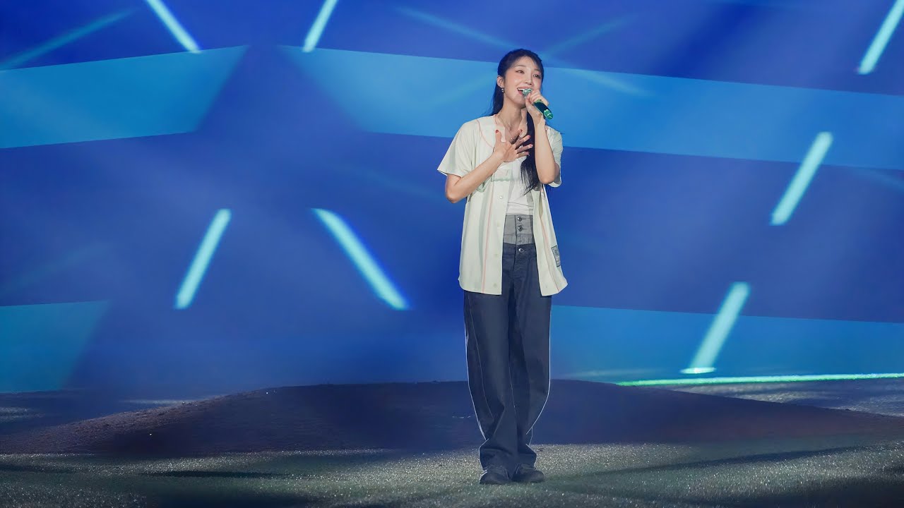 【9/27賽後】表演嘉賓：#鄭恩地 〈Hopefully sky〉〈Journey for Myself〉〈Mr.Chu〉〈Love Day〉〈All For You〉