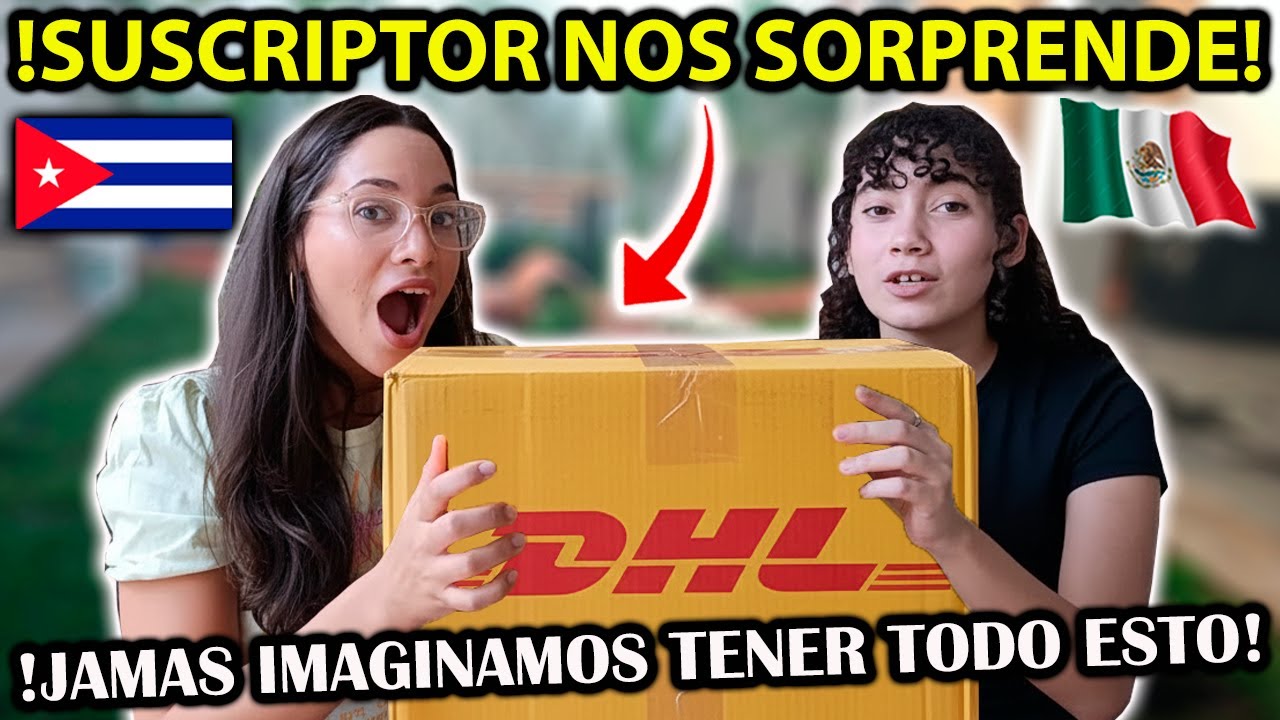 SUSCRIPTOR MEXICANO🇲🇽 nos ENVIA un MEGAPAQUETE DESDE MEXICO  🥹🥹🥹