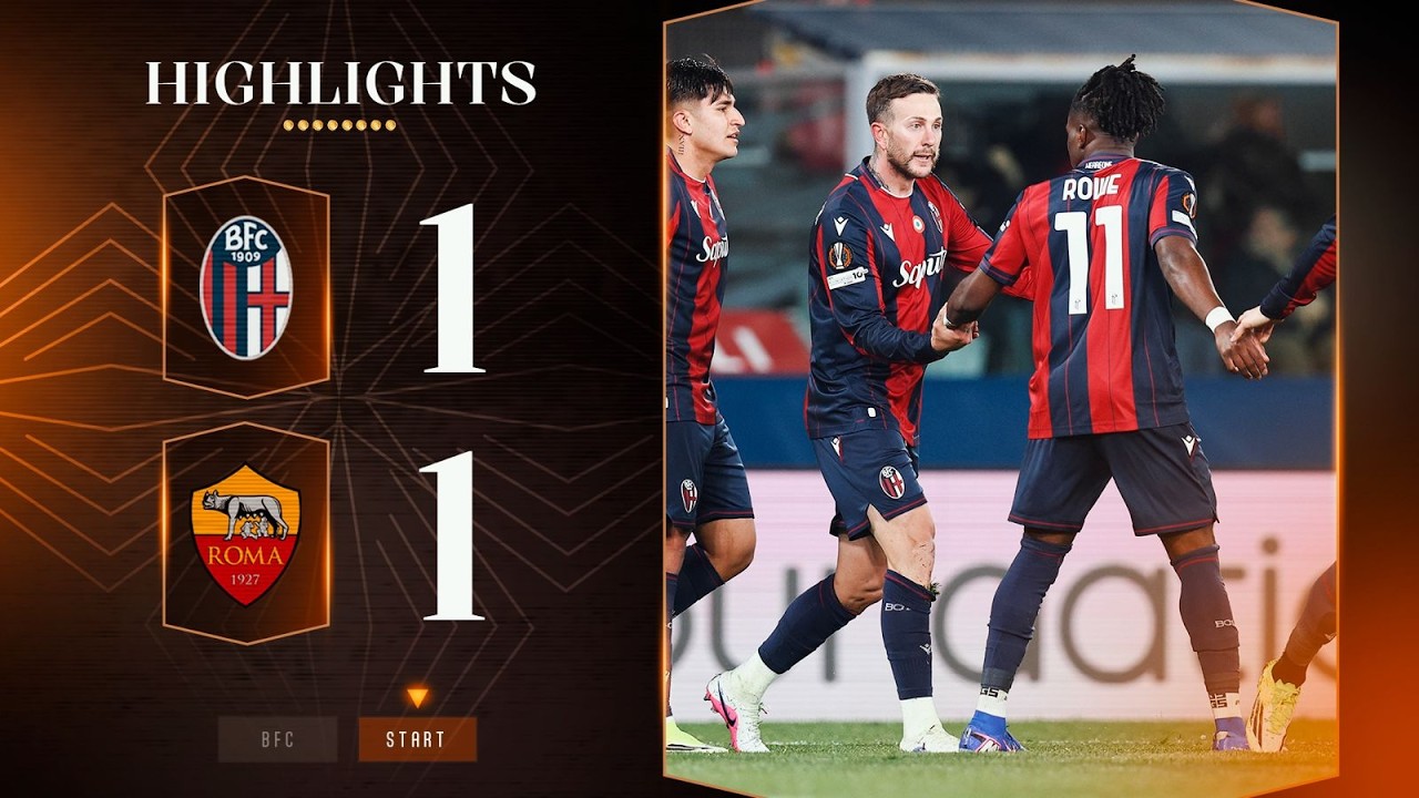 Bologna-Roma Europa League | Highlights
