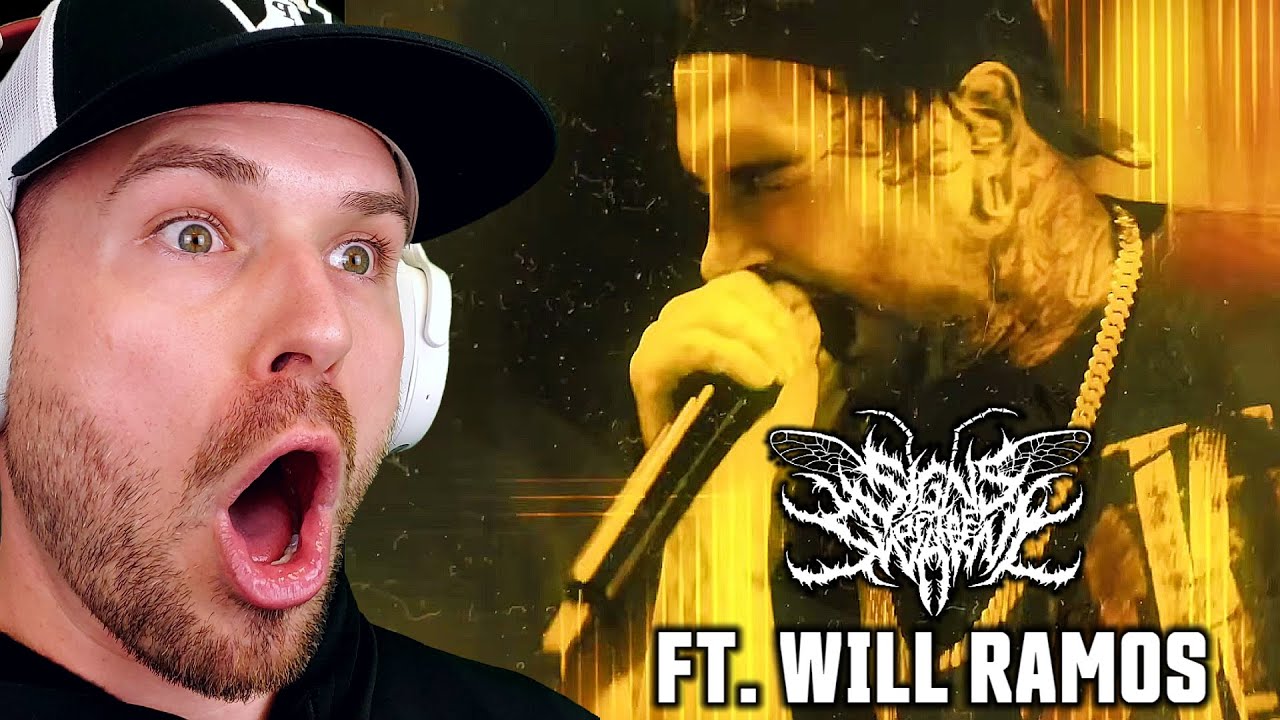 SIGNS OF THE SWARM - Clouded Retinas (feat. Will Ramos of Lorna Shore) (REACTION!!!)
