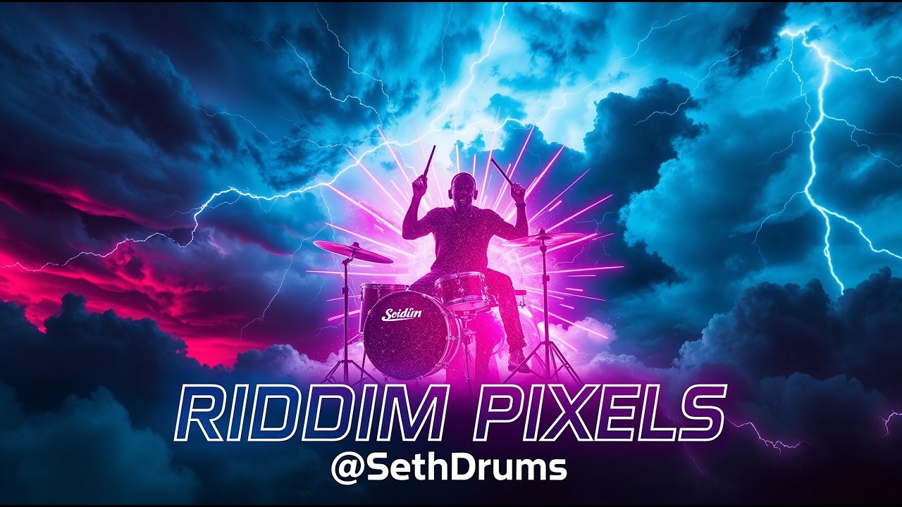 Riddim & Pixels with SethDrums! - Level Up the Beat 🥁🌴🎮