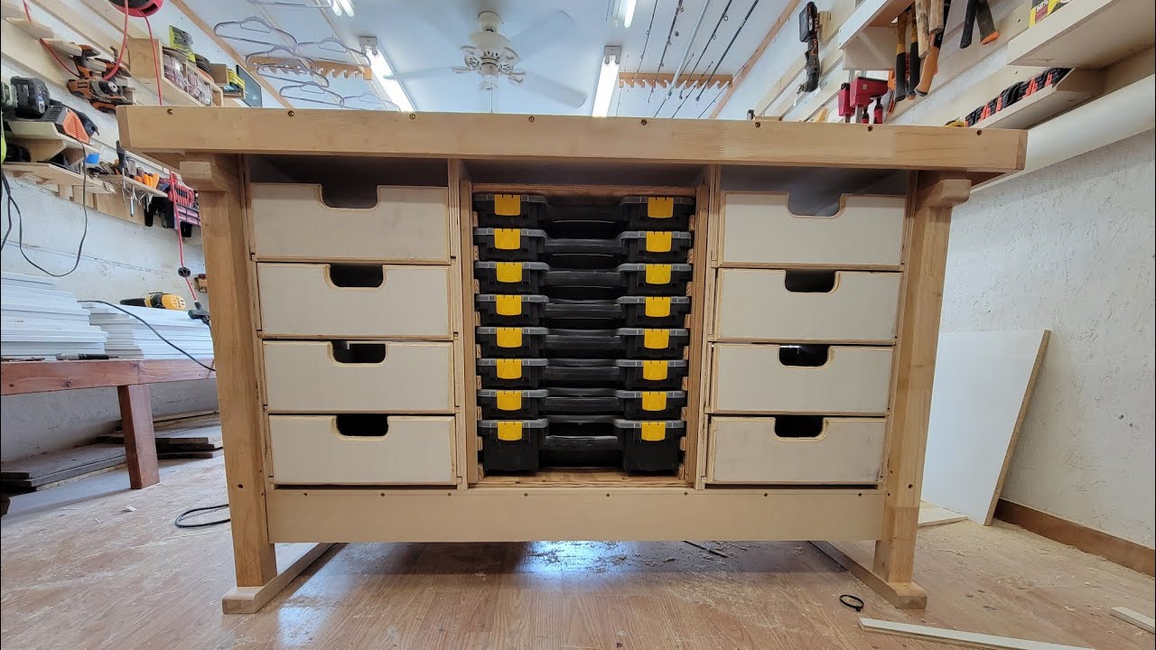Harbor Freight Workbench modifications