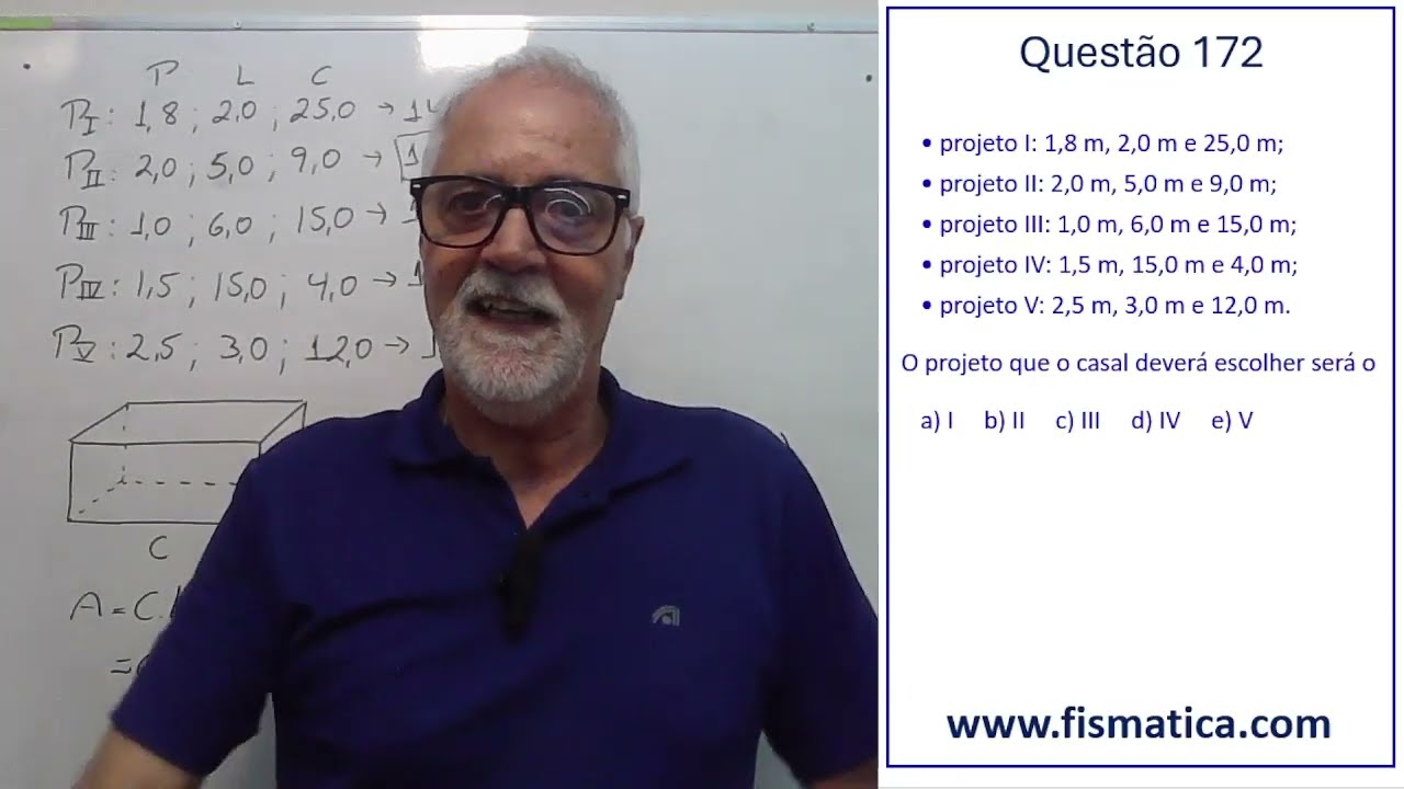 ENEM 2022 - Matemática - Prova azul - Ex. 172