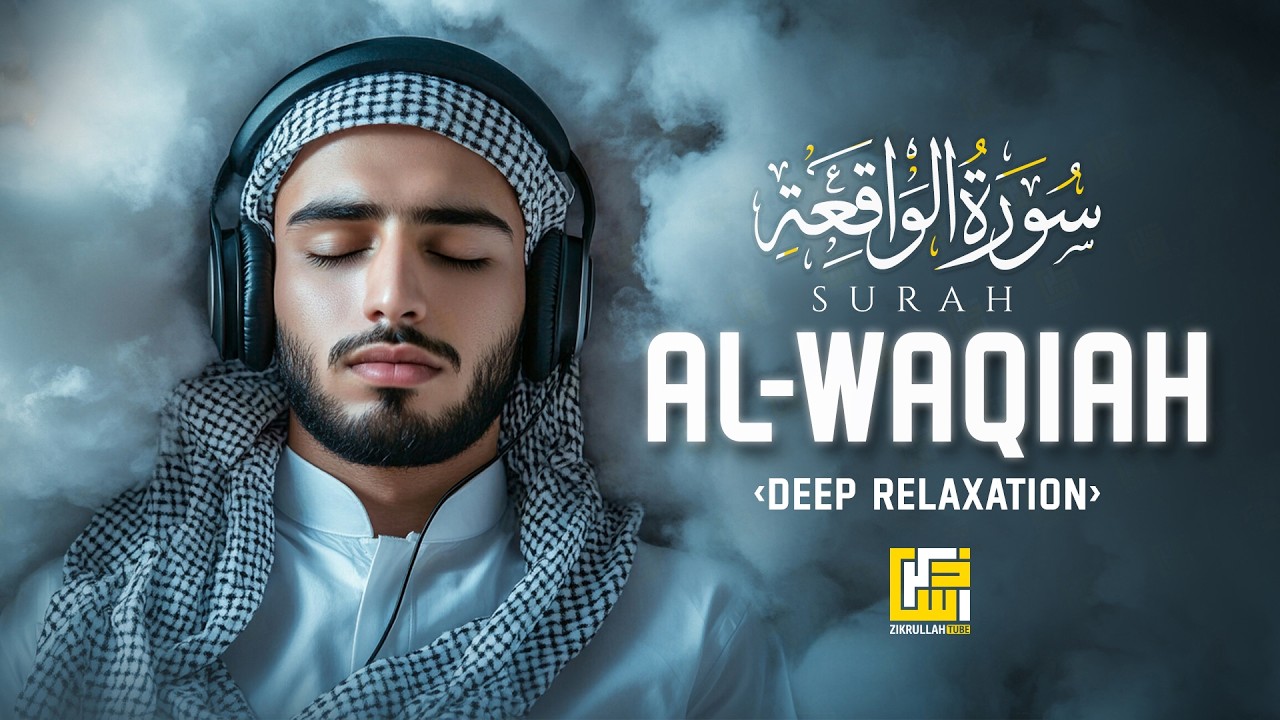 Surah Al-Waqiah - سورة الواقعة | Deeply Relaxing Quran for Peace | Zikrullah Tube