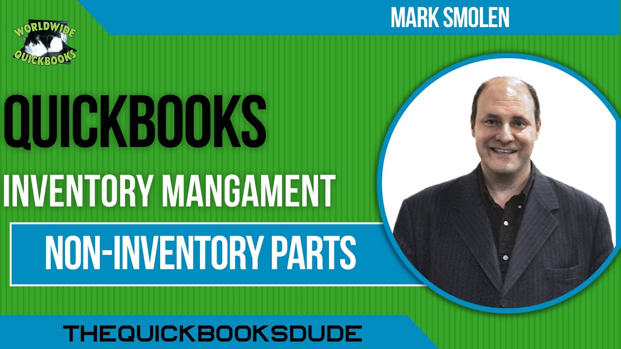Использование деталей, не связанных с инвентаризацией, в качестве функции инвентаризации в QuickBook