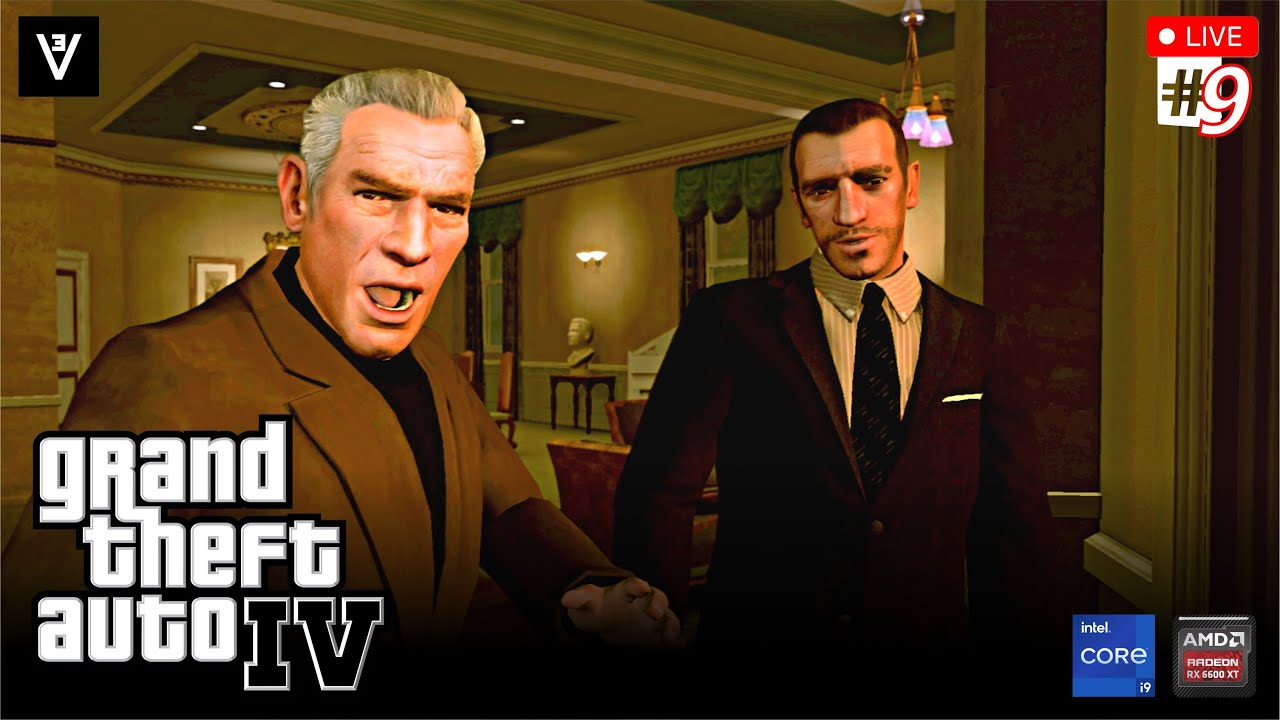 🔴Grand Theft Auto IV -Niko Bellic Story- #9※RESHADE※(i9 12900H & RX6600XT) 